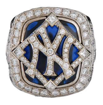 2009 New York Yankees World Series Championship Ring - William T. King Jr. With Presentation Box (PSA/DNA LOA)
